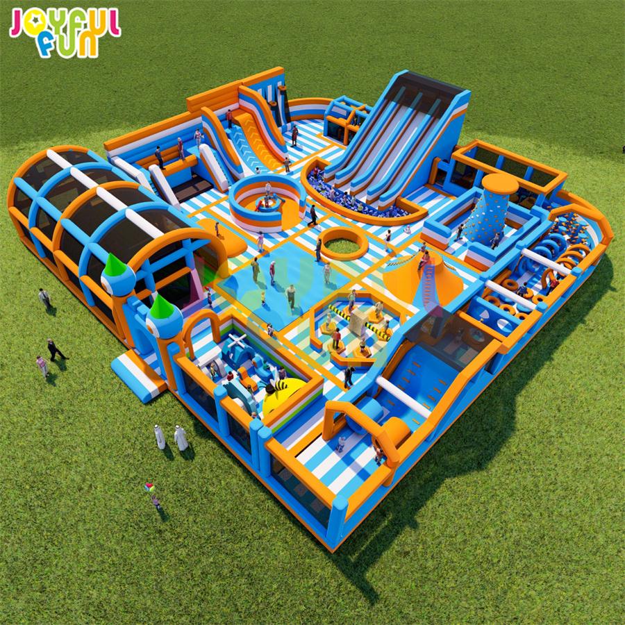 大型户外充气游乐设备